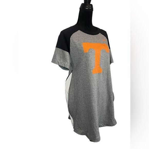 NIKE TENNESSEE VOLUNTEERS WOMENS MEDIUM GRAY ORANGE AND WHITE SHIRT - Picture 7 of 9